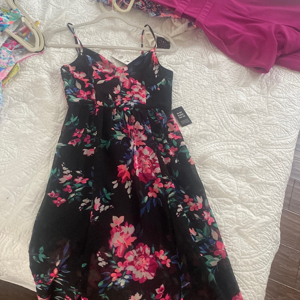 Maxi black express dress